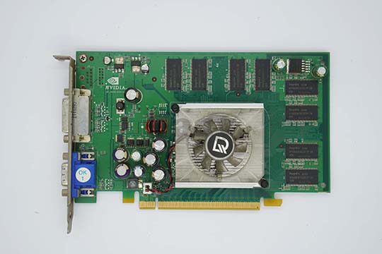 丽台Winfast Quadro FX 540 128MB显示卡（nVIDIA NV43GL芯片）